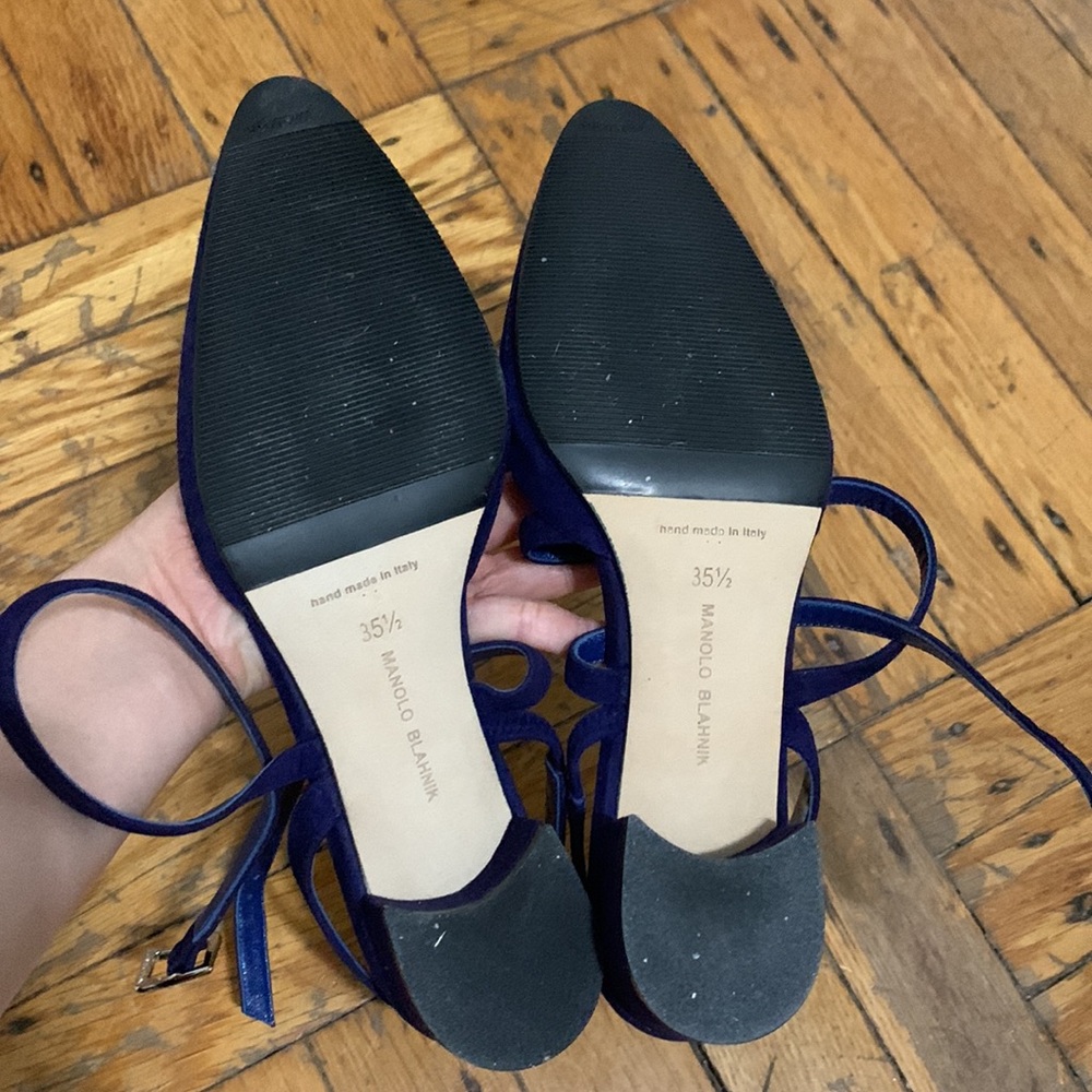 manolo blahnik ankle strap